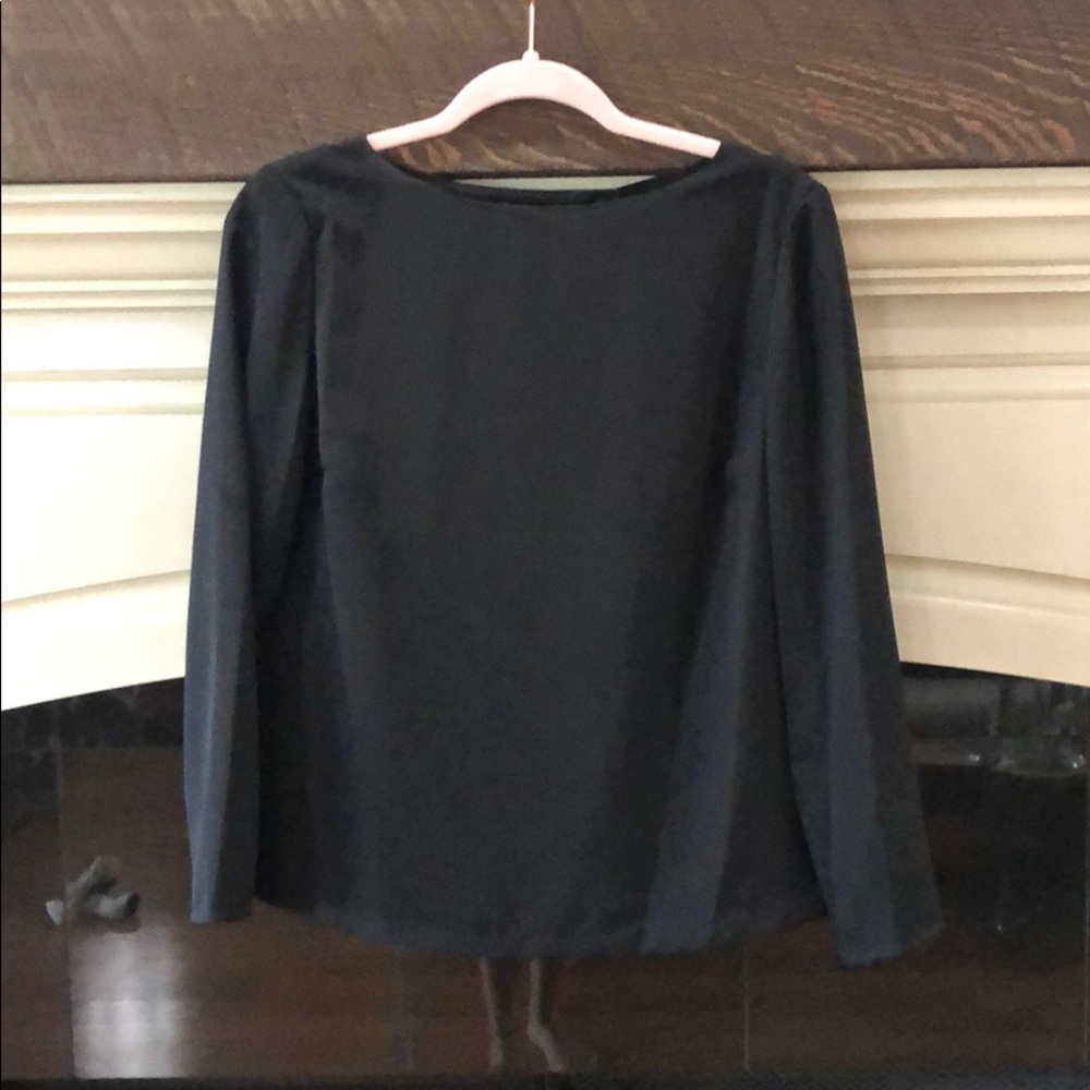 Ralph Lauren Long sleeve black top